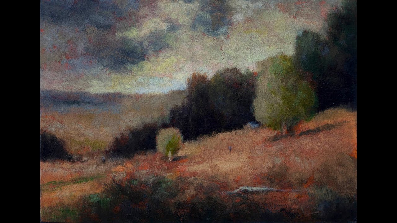 Stormy Day by George Inness,  Study by M Francis McCarthy