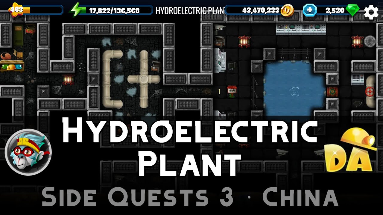 Hydroelectric Plant | Side Story China | Diggy's Adventure