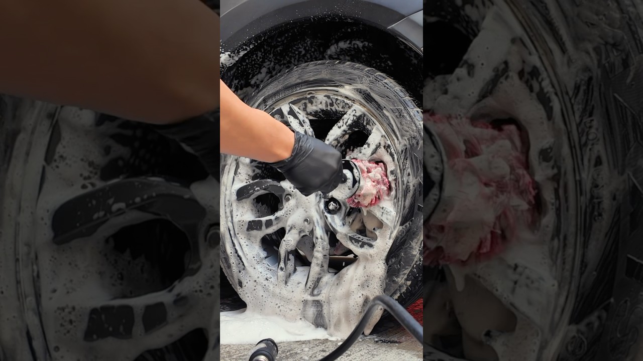 colt plus 輪胎清潔 #到府牽車 #detailing#精緻#汽車打蠟#car#service#detailed #service#coltplus#Car beautiful #happy