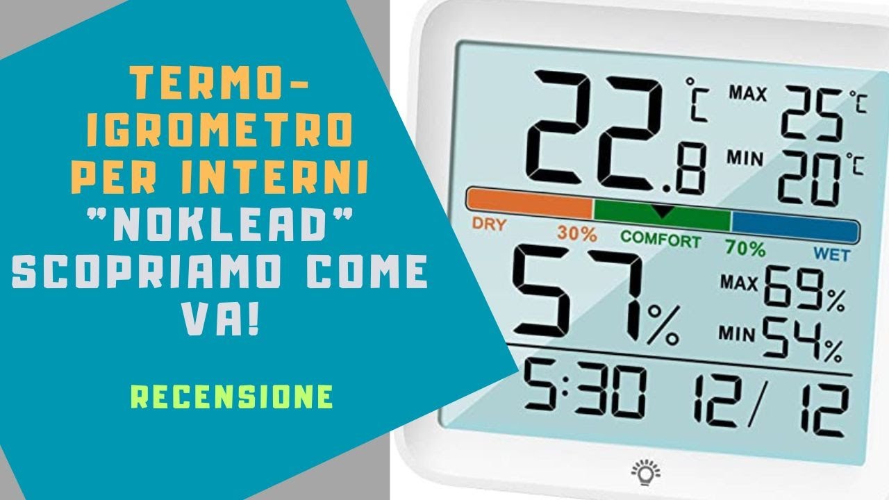 TERMOIGROMETRO PER INTERNI 