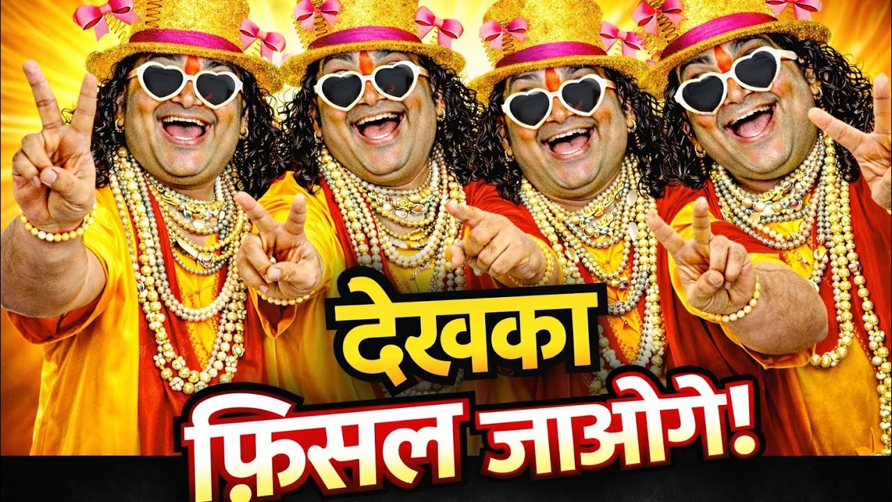 बाबा का अतरंगी शो 😂 | देखकर फिसल जाओगे! | Funny Baba Reaction Video | #aniruddhacharya 