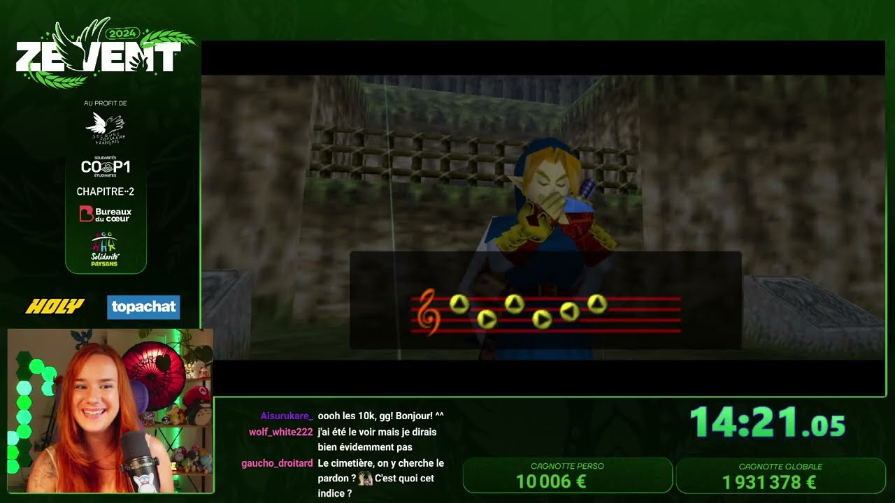 Cache Cache dans Zelda : Ocarina Of Time avec Marco, Farod et Mass !