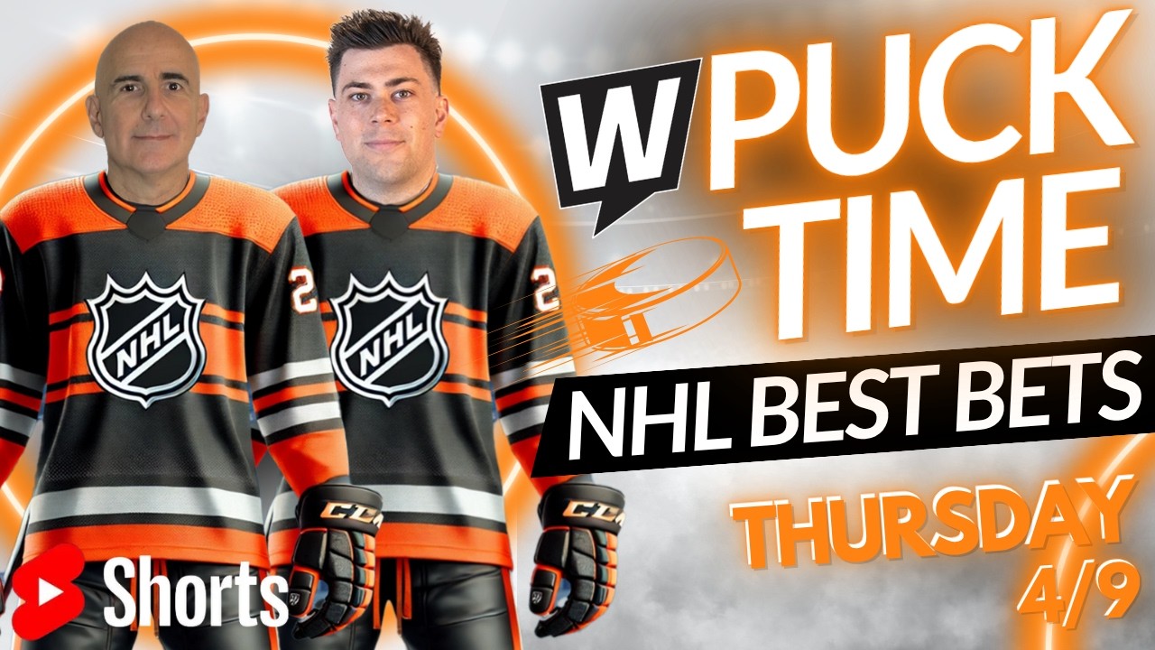 NHL Picks & Predictions Today 🔥 Best Bets & Sharp Action | PuckTime LIVE4/9 📱