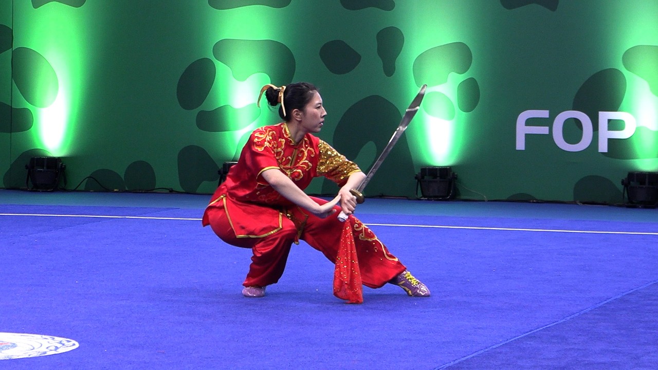 Jessica Lim - Australia - Daoshu - 17th World Wushu Championships