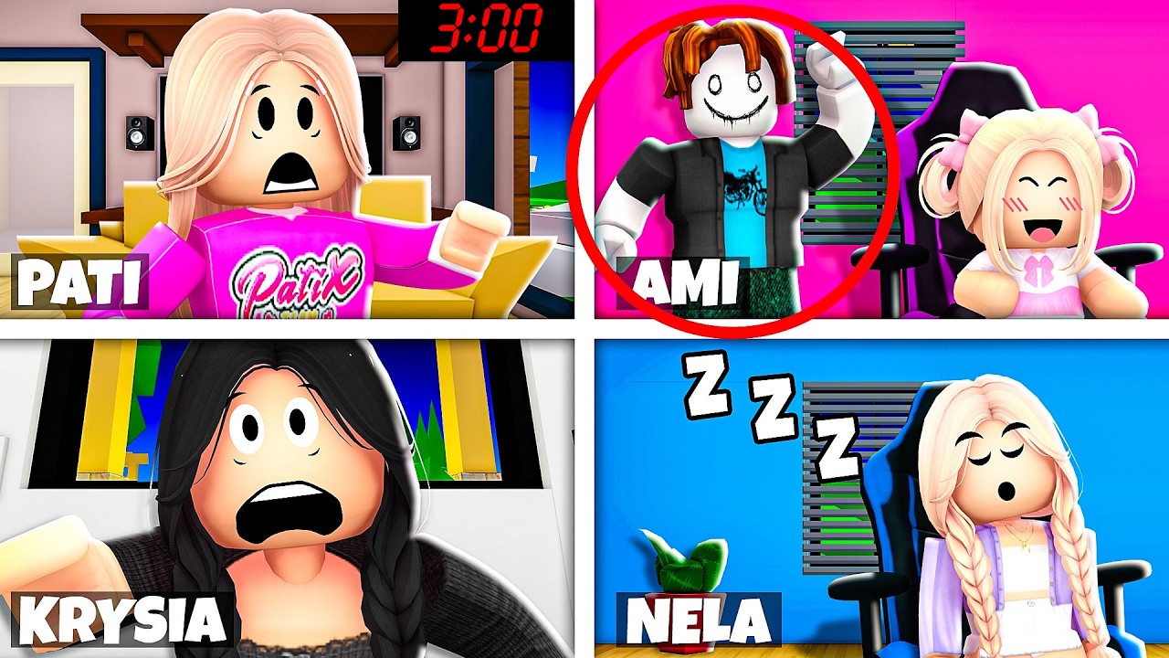 NIE DOŁĄCZAJ DO STRASZNEGO CZATU O 3:00 W NOCY, BO ZOBACZYSZ GO... na BROOKHAVEN w ROBLOX!