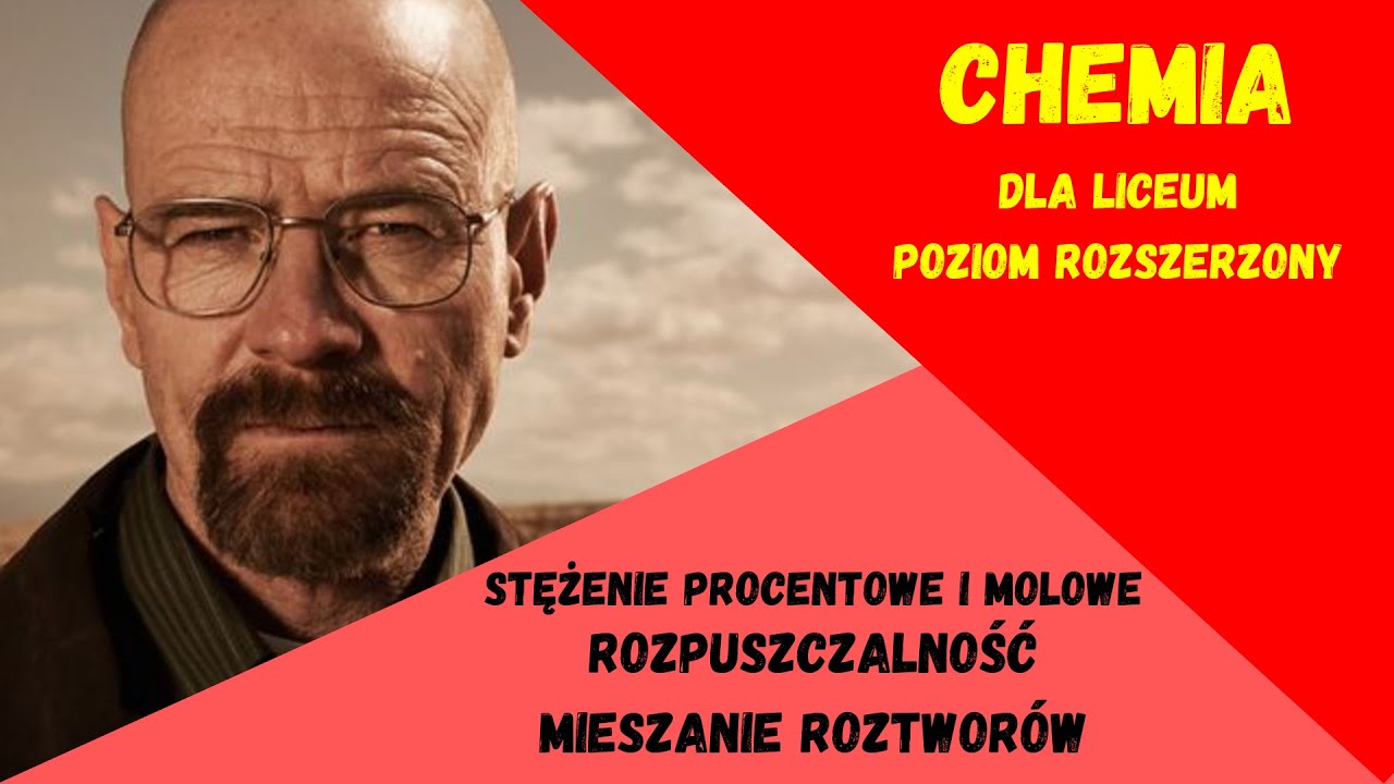 Stężenie procentowe, stężenie molowe, rozpuszczalność, mieszanie roztworów - Chemia, Rozszerzenie