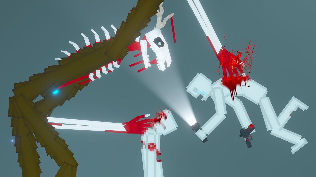 Monsters Attack People in People Playground