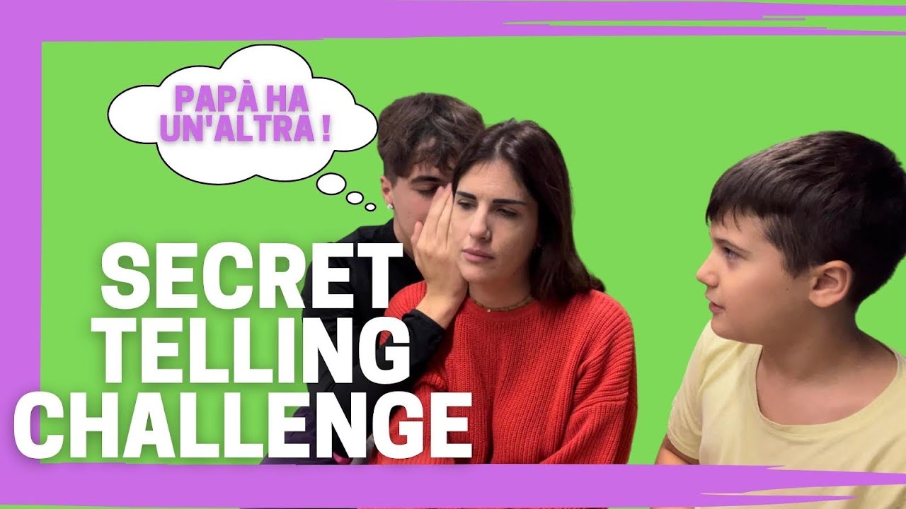 FACCIAMO LA SECRET TELLING CHALLENGE E SCOPRO CHE SABA HA UN'ALTRA…