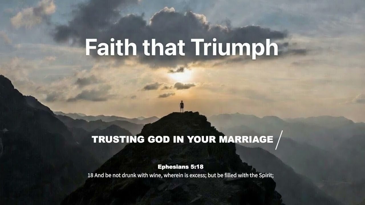 trusting god in your marriage