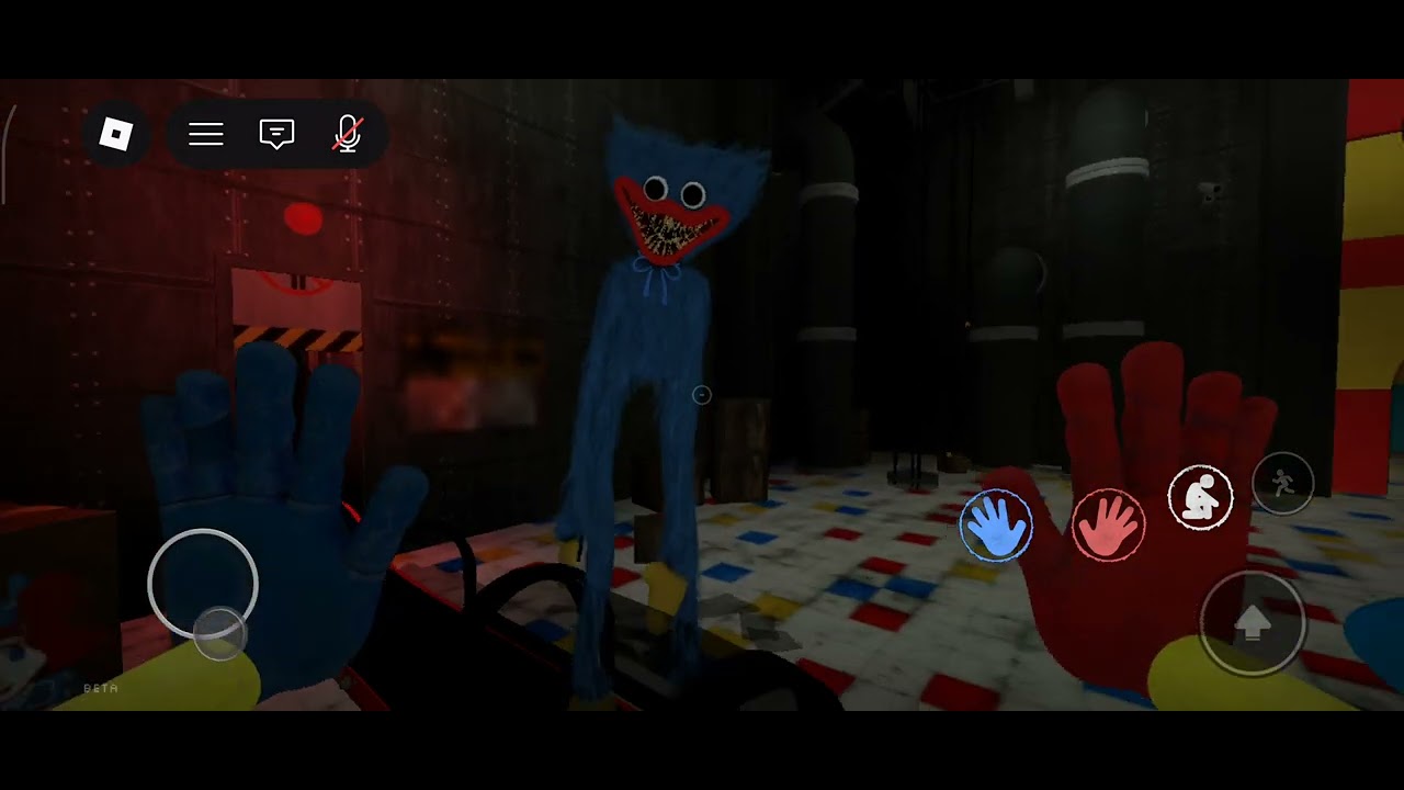 intentando ser amigo de huggy wuggy 