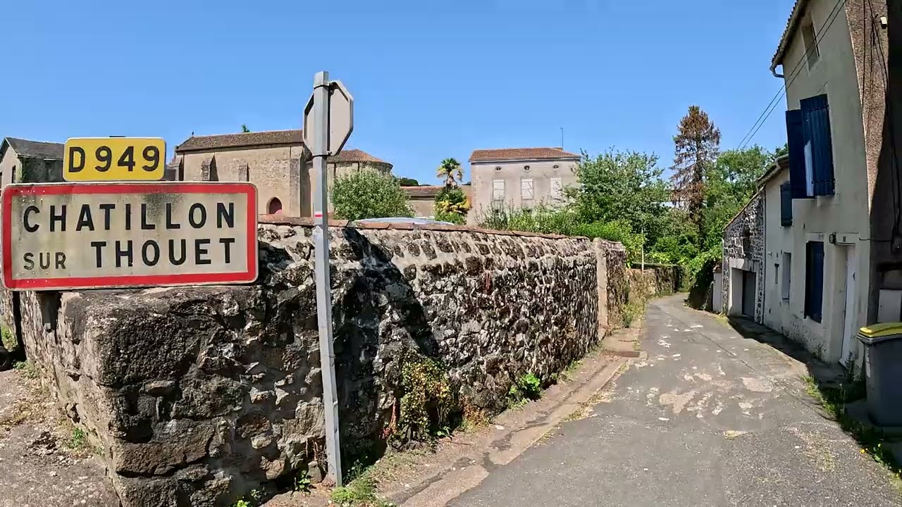 Direction Châtillon-sur-Thouet