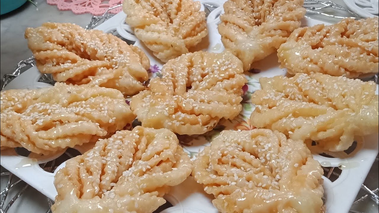 قريوش السنبلة خفيف ومورق ومقرمش ناجح من اول تجربة .سلطانة الحلويات