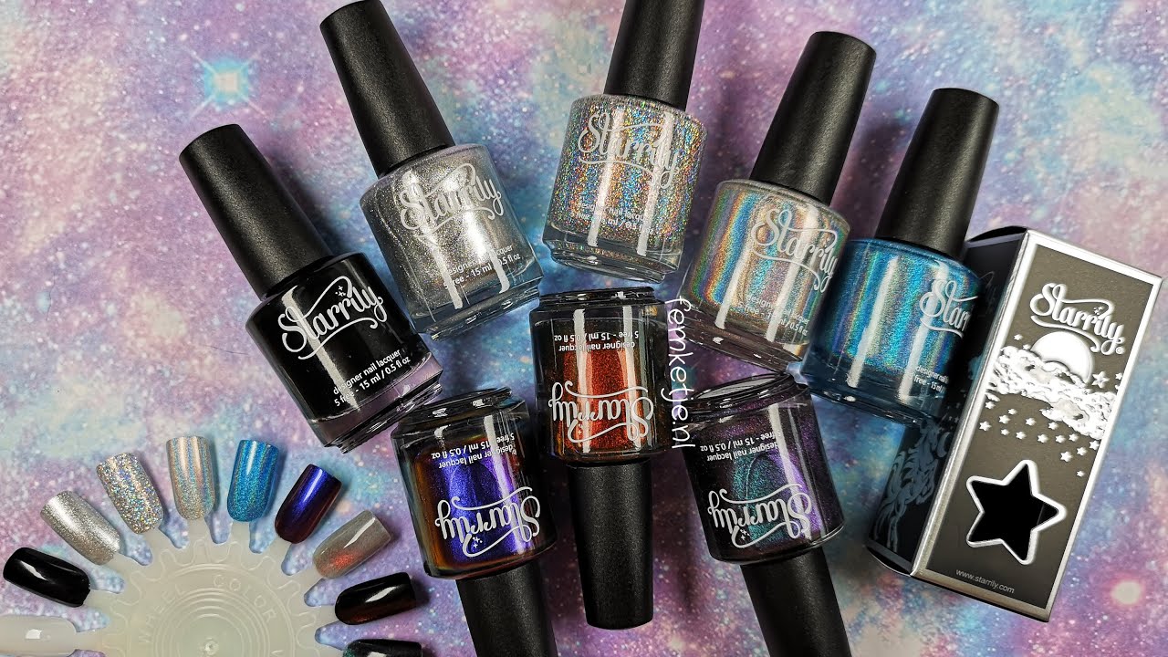 ✨Starrily Nail Polish Unboxing & Swatches - femketjeNL