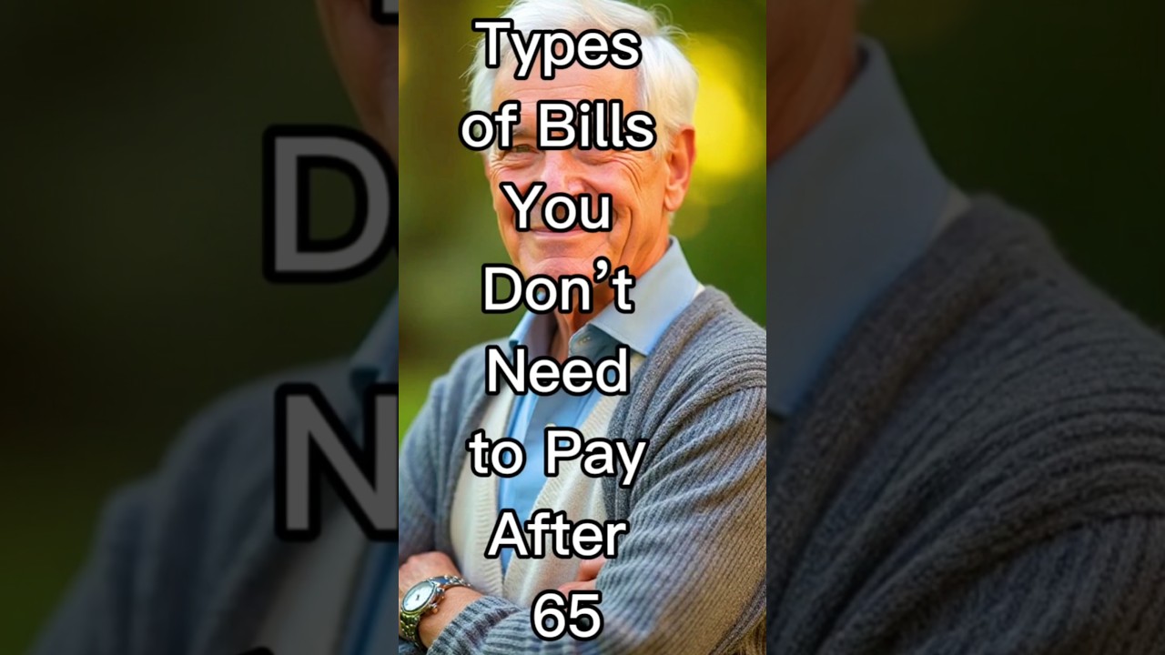 You Dont Need To Pay After 65 | Senior Finance & Advice