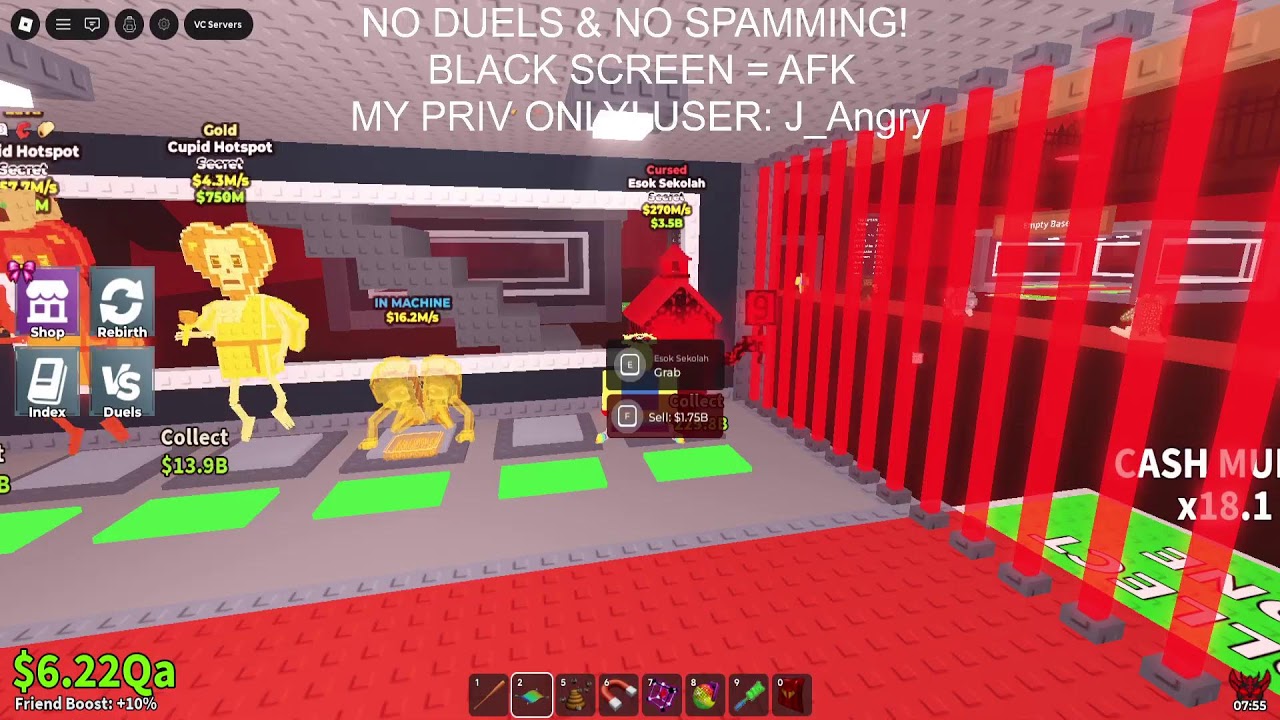 Steal A Brainrot PVP/TRADING #stealabrainrot #roblox #live