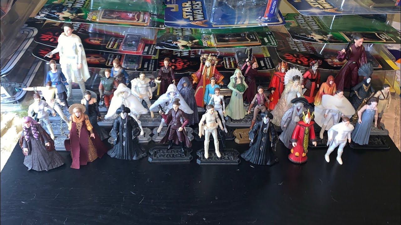 Star Wars Hasbro UPDATED 2025 Queen Amidala/Padme Amidala action figure overview 1999-2024!