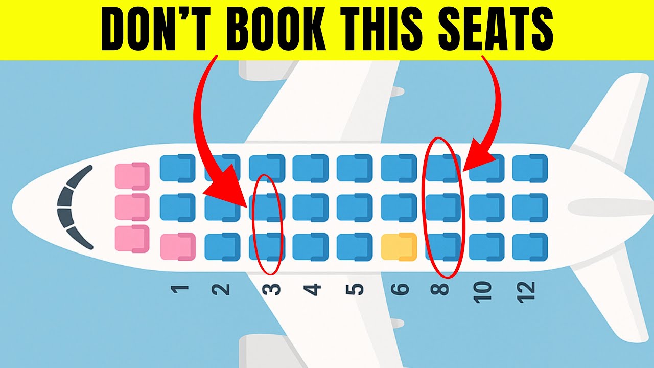 Never Sit Here on a Plane – The Worst Economy Seats Revealed!
