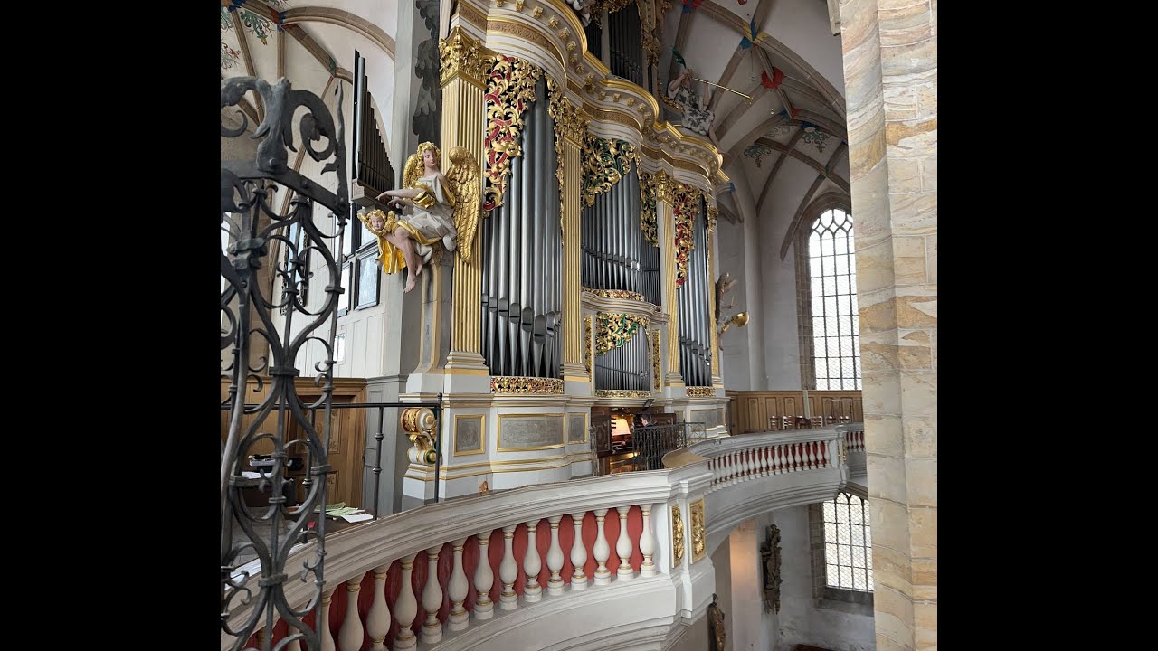 Silbermannorgel im Dom zu Freiberg | Probespiel