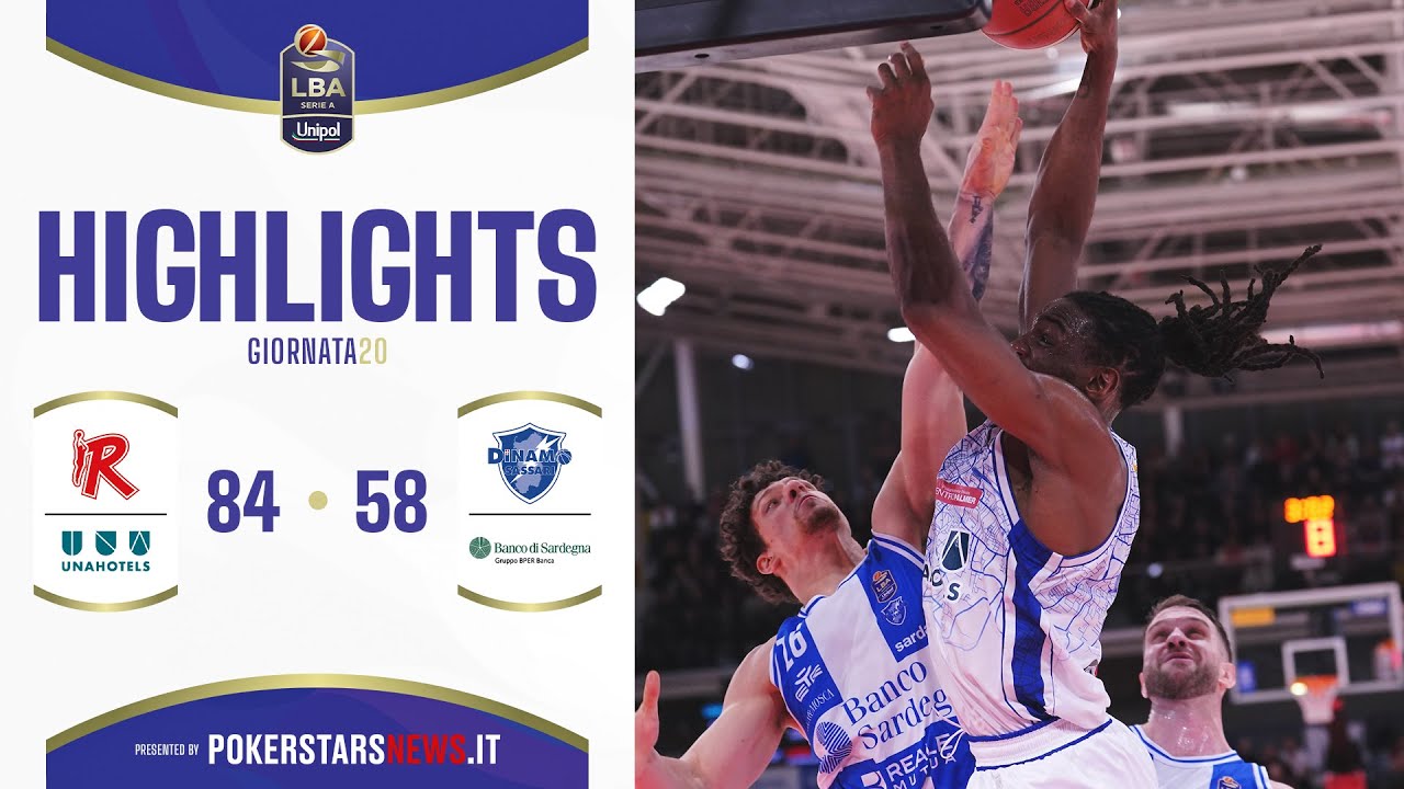 UNAHOTELS Reggio Emilia - Banco di Sardegna Sassari | Serie A Unipol 2024/25