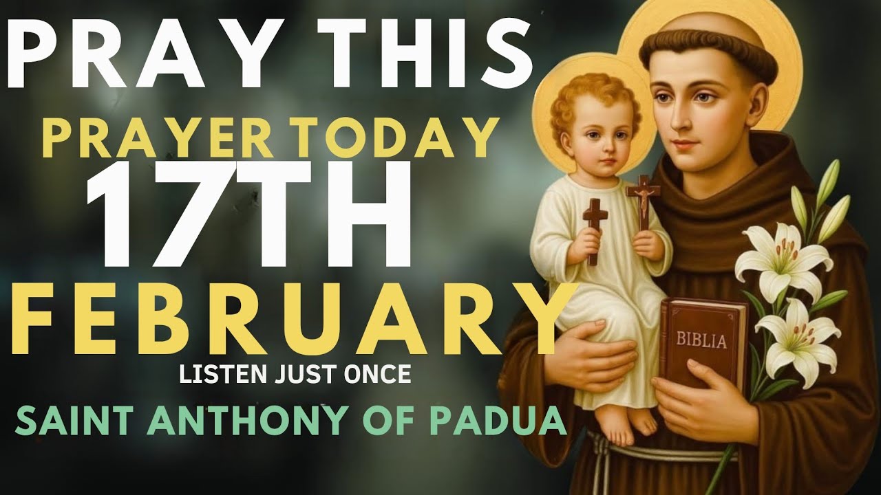 🙏ЧУДОСТОВЕРНАЯ ДЕКАБРЬСКАЯ МОЛИТВА СВЯТОМУ АНТОНИЮ ПАДУАНСКОМУ О СКОРОМ БОЖЕСТВЕННОМ ВМЕШАТЕЛЬСТВ...