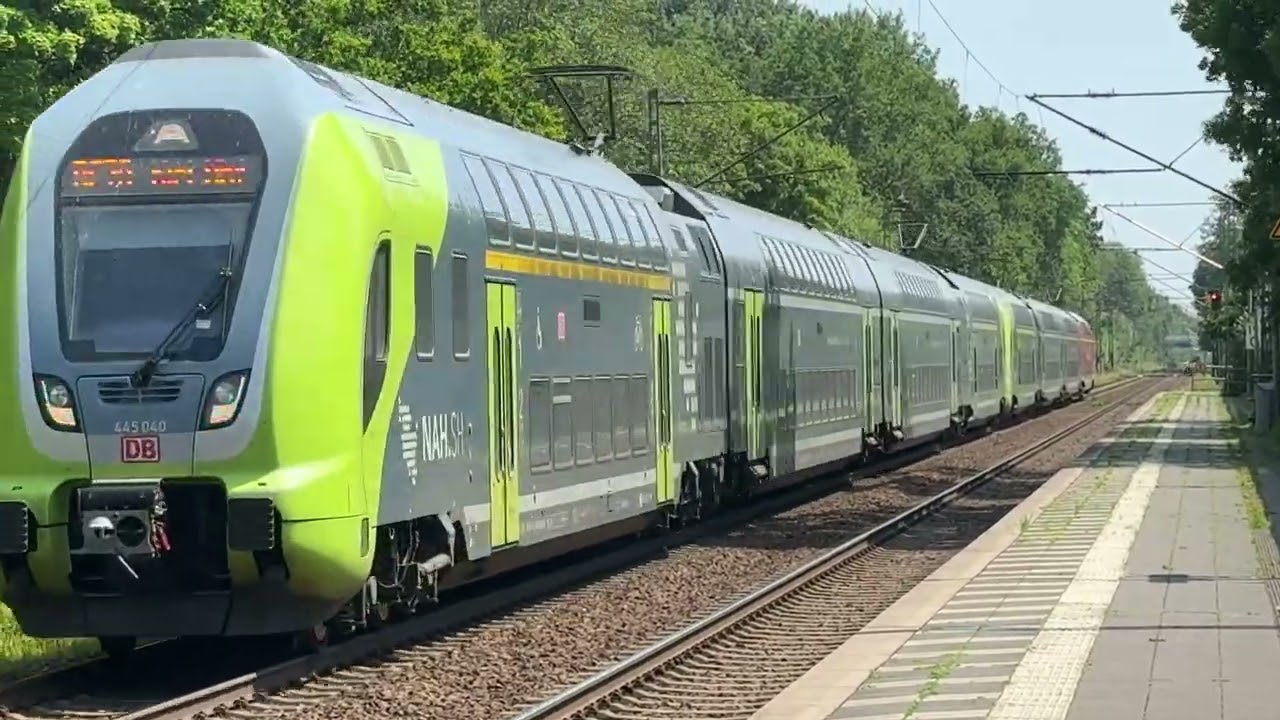Trainspotten und Zugsichtungen in Hamburg Hbf-Prisdorf und Hamburg Dammtor