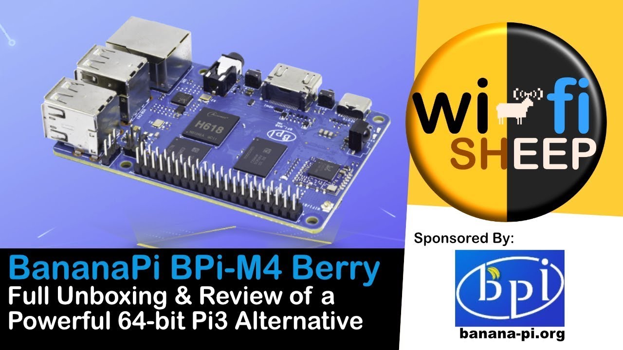 #BananaPi BPi-M4 Berry Full Review & Setup... #Alternative to #Raspberrypi