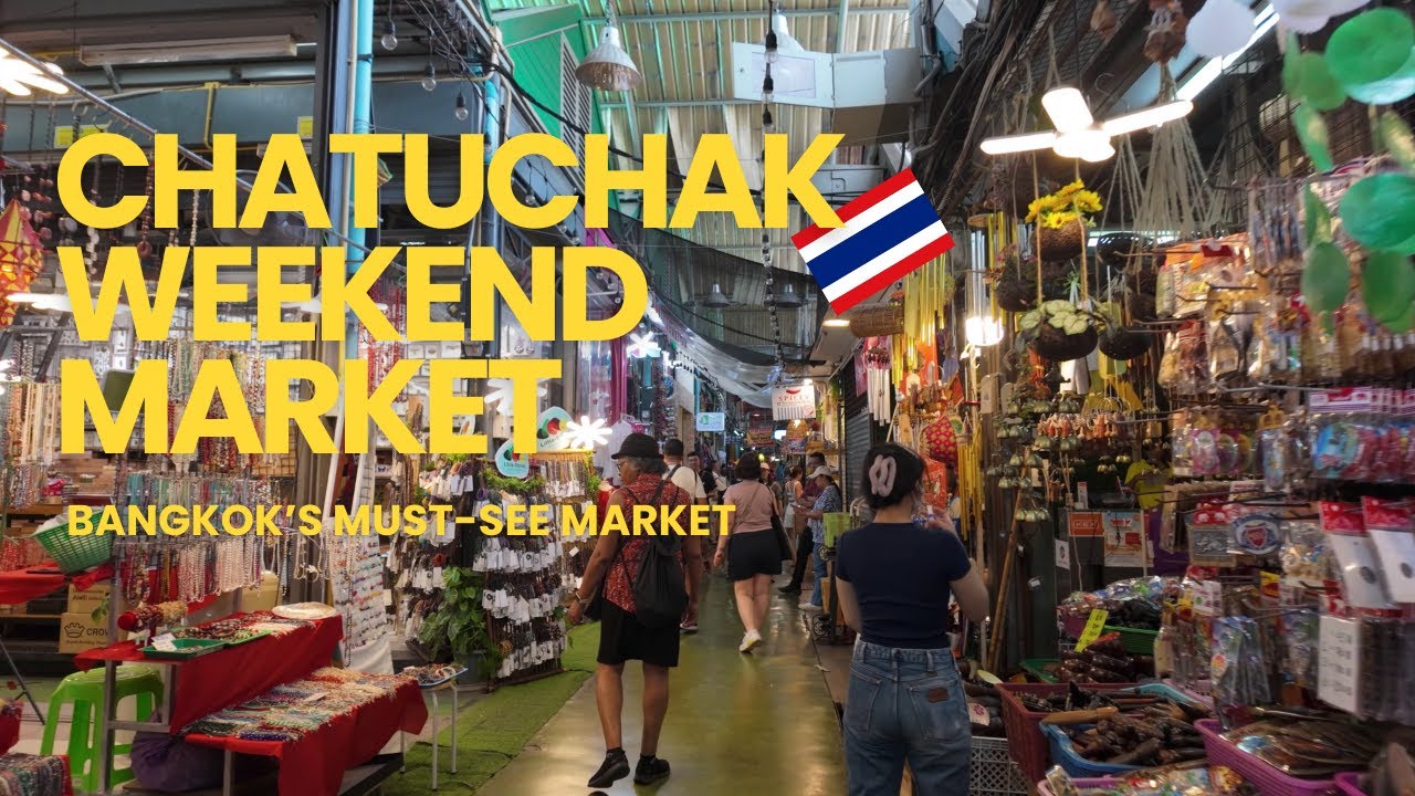 Chatuchak Weekend Market Walk 2025 – Bangkok’s Largest Market + Mixt Chatuchak | 4K UHD