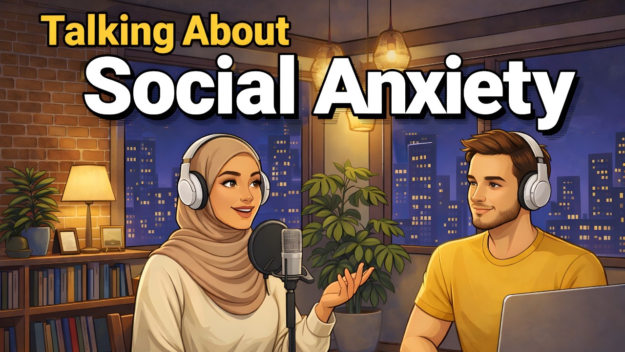 Social Anxiety in English: Speak Confidently (Even When You're Nervous) | A2-B1 English Practice