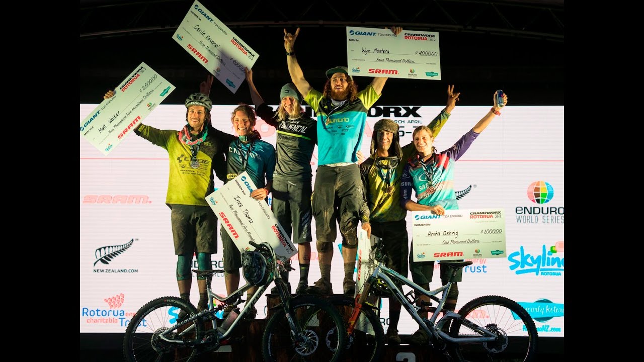 EWS 2017 - Giant Toa Enduro Highlights, Rotorua, New Zealand