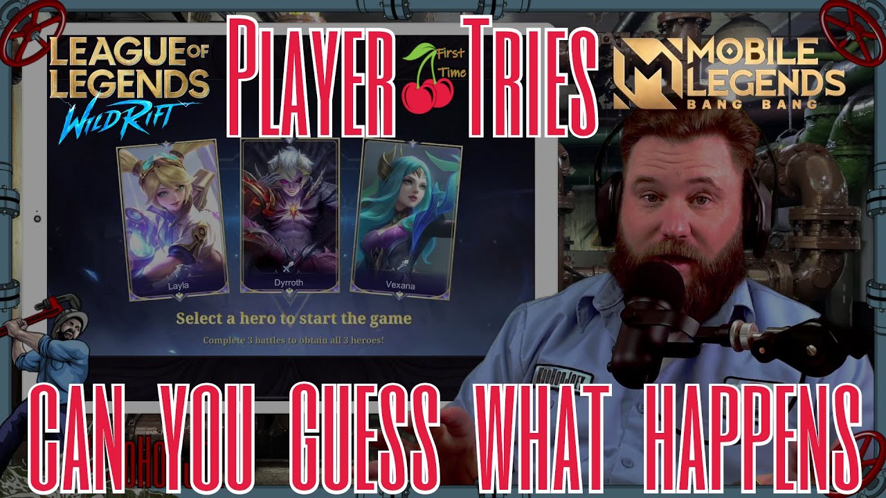 Wild Rift Streamer Tries Mobile Legends MLBB For The 1st Time