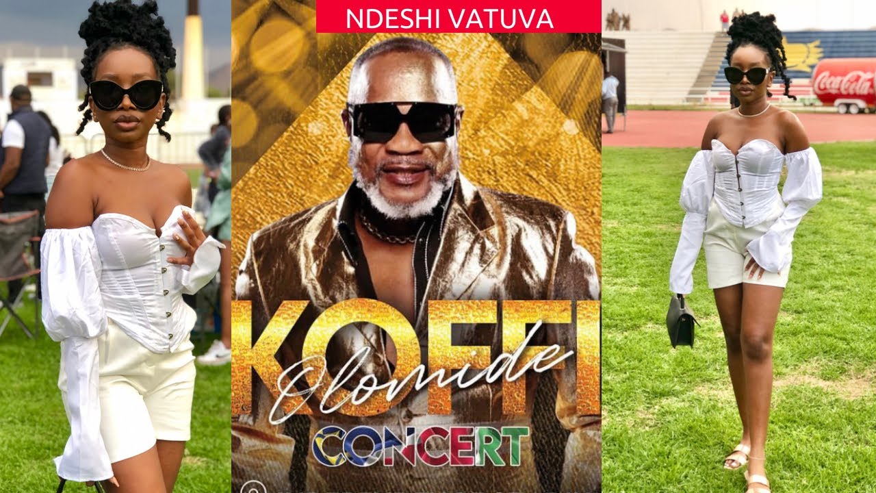 VLOG:  We broke the fence at Koffi Olomide’s concert.🙆🏾‍♀️ #namibianyoutuber #koffi# #funtimes