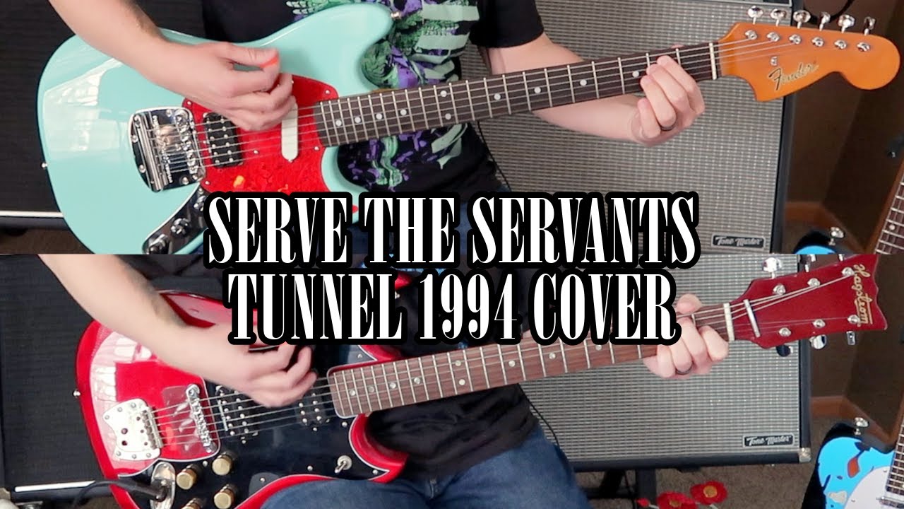 Nirvana Serve The Servants Guitar Cover | Live on The Tunnel 1994