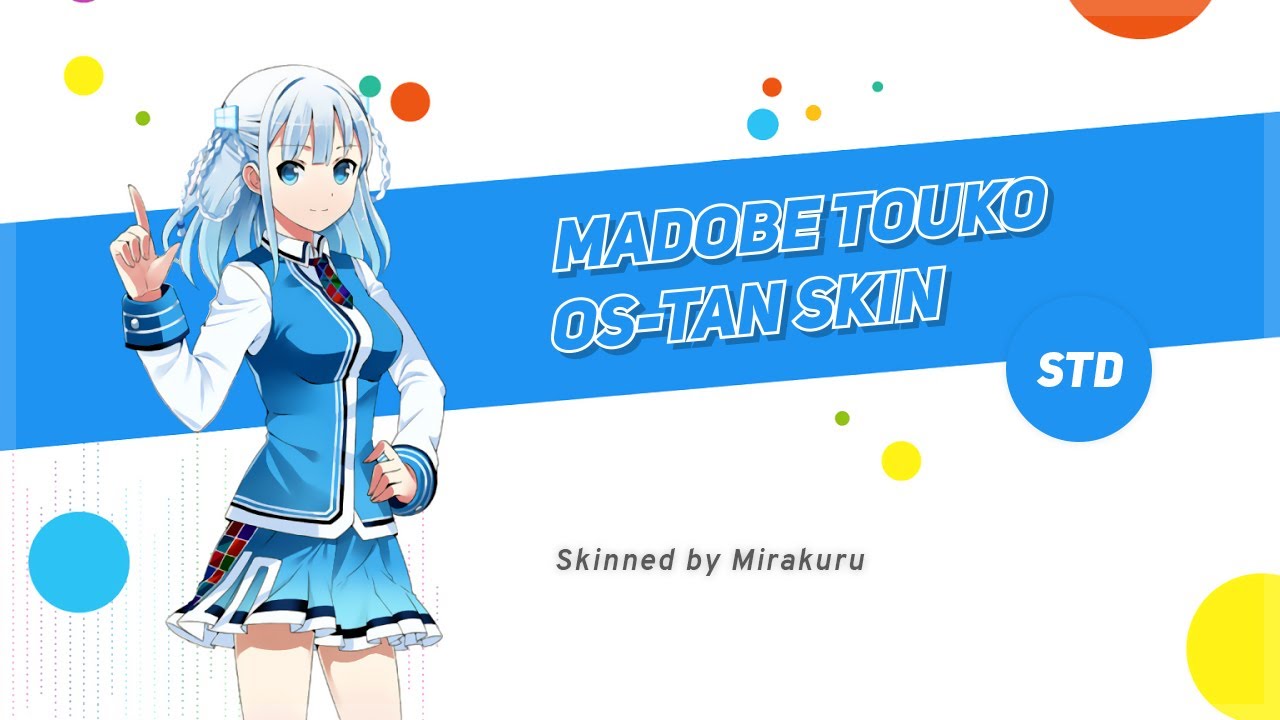 osu! Skin - OS-tan Madobe Touko // Nikano