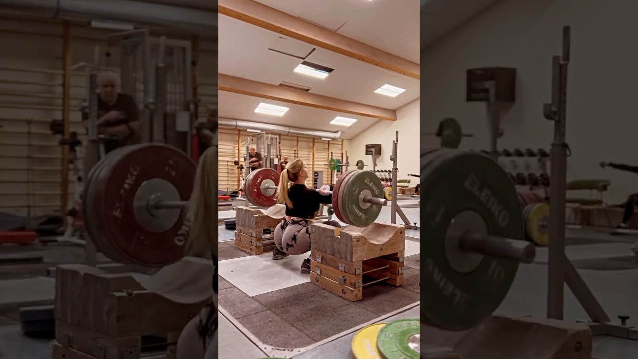 She Lifts MASSIVE Weight With EASE!