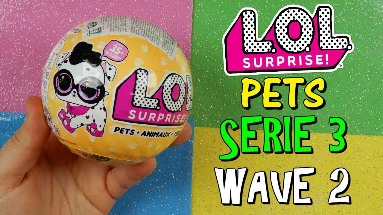 APRO LOL SURPRISE PETS SERIE 3 WAVE 2! Iolanda Sweets