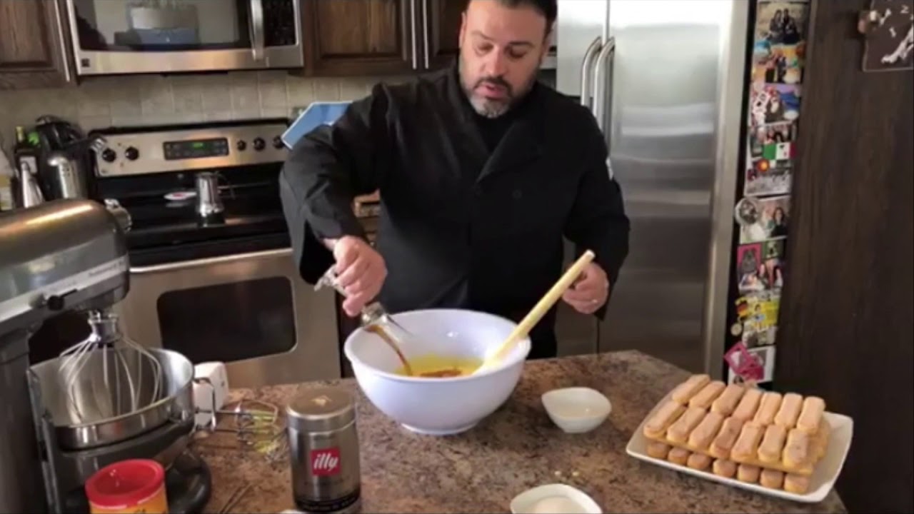Tiramisu Recipe: Live Chef-be from Il Trullo Restaurant (Part 1)