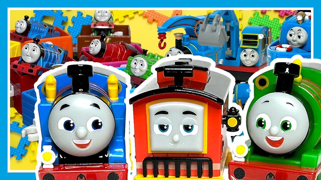 トーマスとすうじ｜トーマスのおもちゃがいっぱい｜カプセルトイの動画まとめ｜きかんしゃトーマス｜パウ・パトロール｜子ども向けの動画｜3treasures