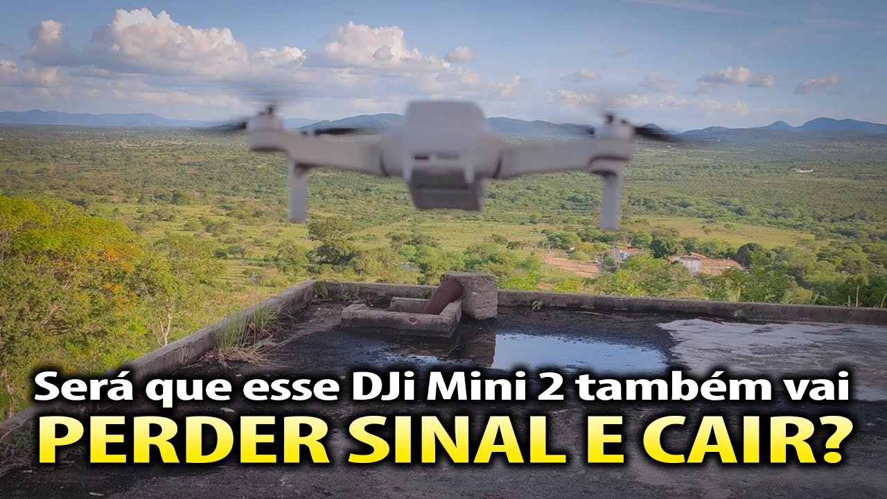DJi mini 2 Fazendo o mesmo percurso que o Fimi X8 Mini fez. Será que vai perder sinal e cair também?