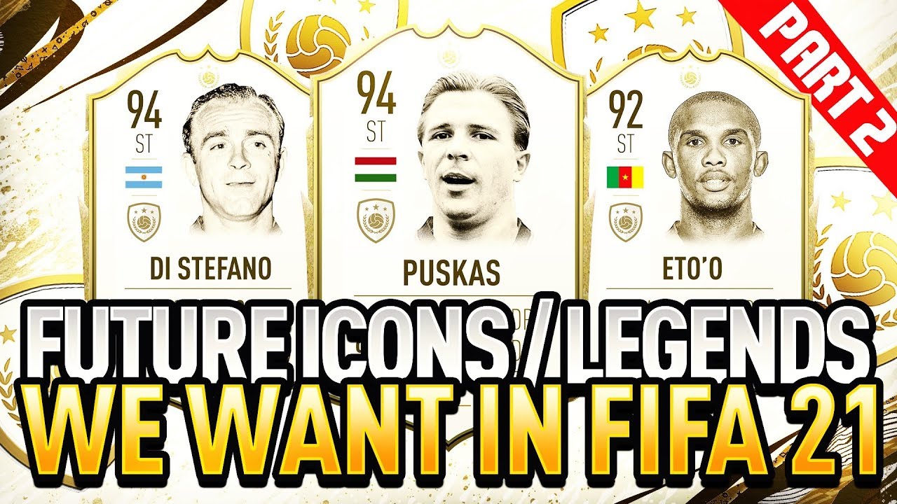 FIFA 21 | FUTURE ICONS / LEGENDS IN FIFA 21?! #2 (FT. PUSKAS, DI STEFANO, ETO'O AND MORE!!!)