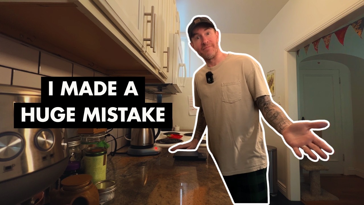 Я совершил огромную ошибку.