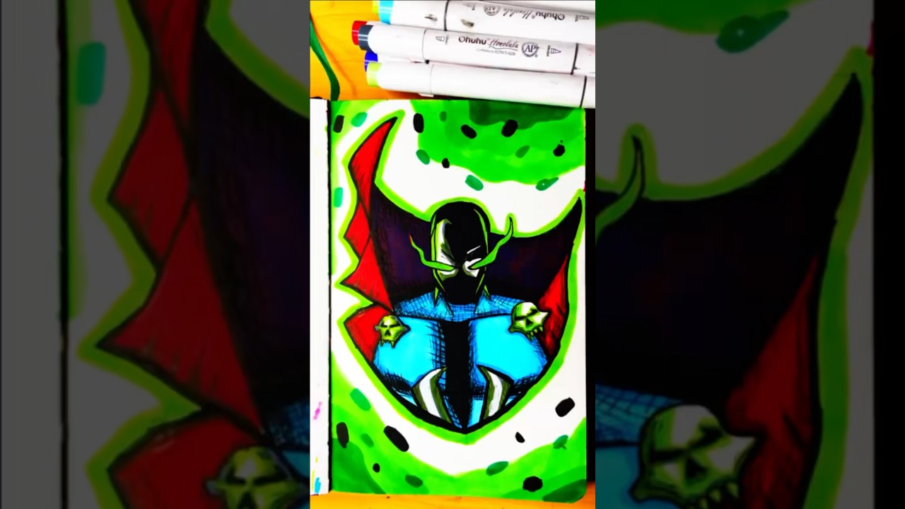 Drawing spawn #art #artdrawing #spawn #edit