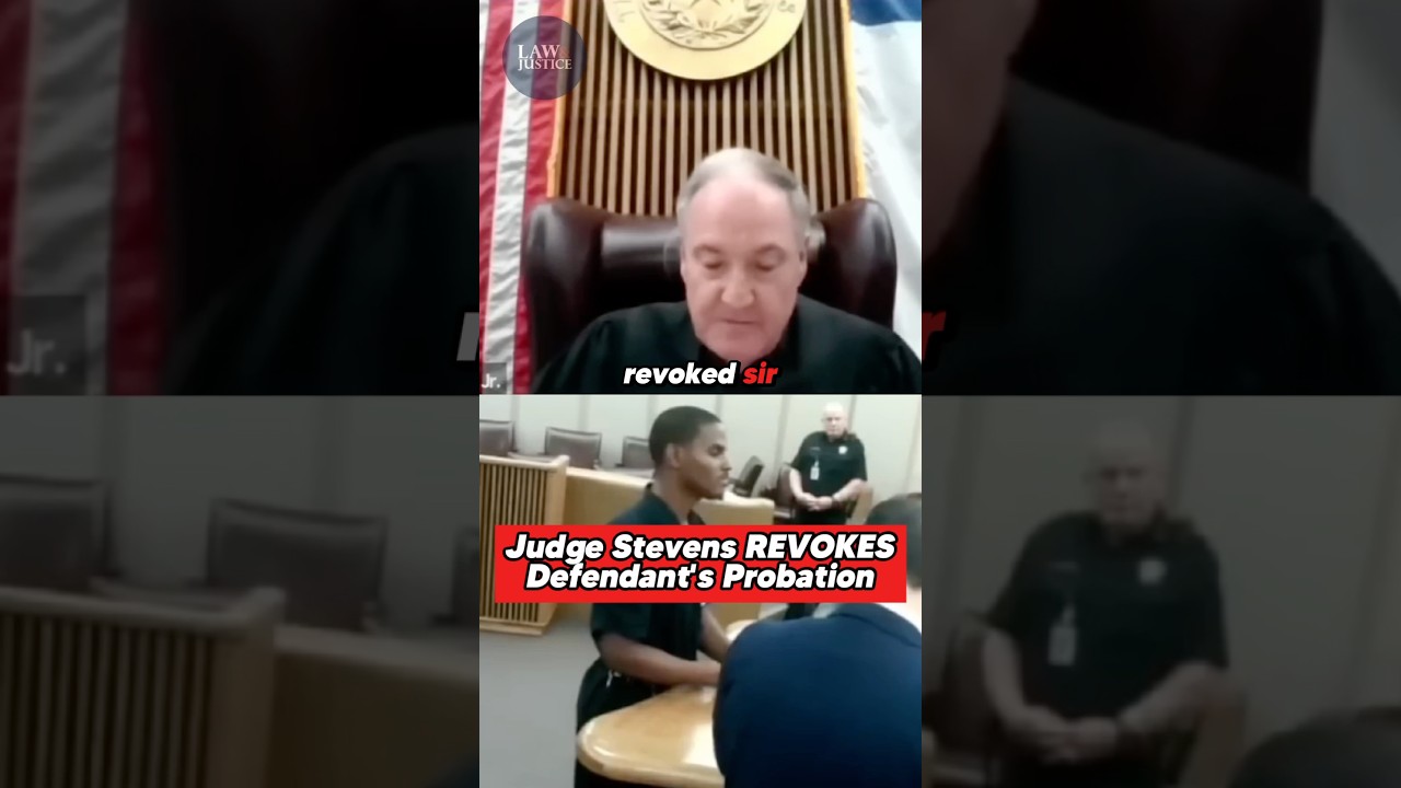 &ldquo;This is what we call&hellip; JUSTICE&rdquo; -Judge Stevens GOES OFF on an emotional defendant.
