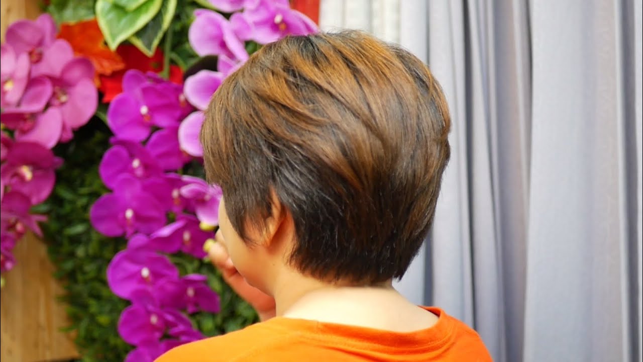 Beautiful Short haircut change you look beautiful ตัดผมสั้น ซอยผมสั้น ดูสดใส