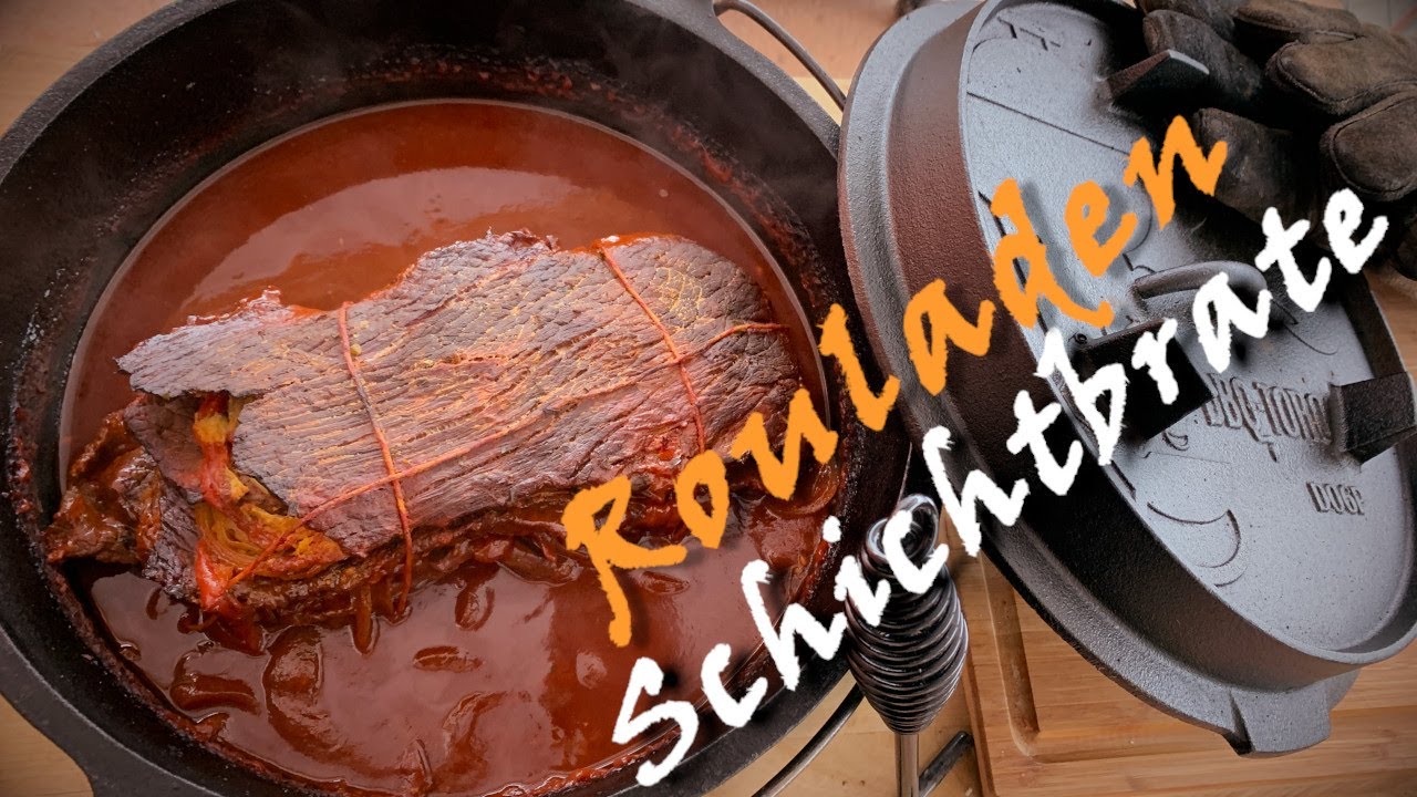 Rouladen Schichtbraten griechischer Art aus dem #Dutch Oven! #Braten #Rouladen #Schichtbraten