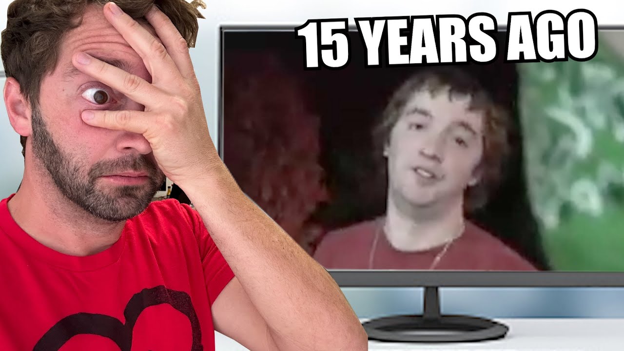 Reacting To My First Youtube Video.