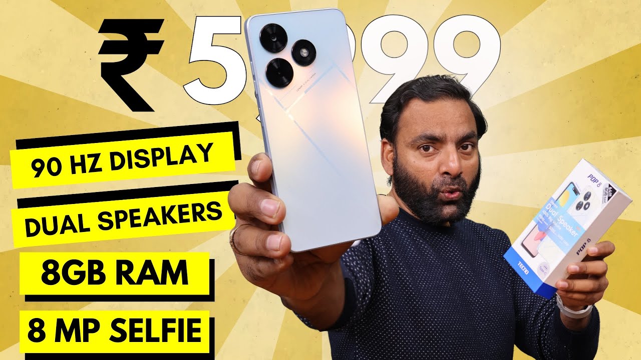 CRAZIEST Super Budget Phone of 2024 - Tecno POP 8 Unboxing & Review !