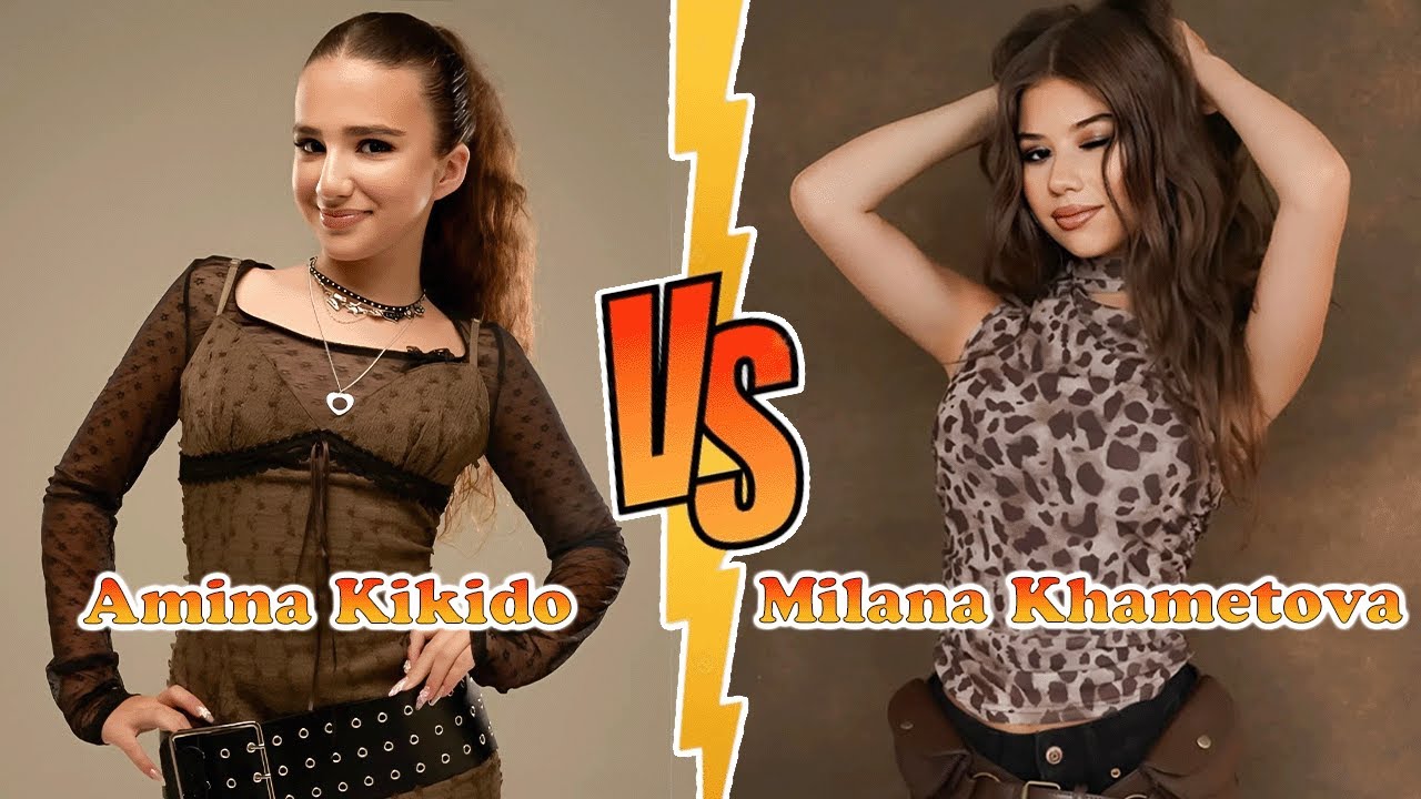 Амина Кикидо VS Милана Хаметова Трансформация 👑 Новые звезды от малышки до 2025 года