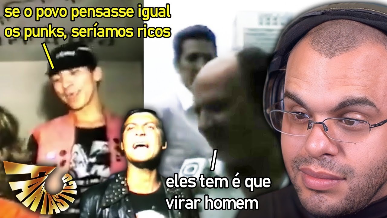 ASSIM ERAM OS FAMOSOS PUNKS DE SÃO PAULO - Maicon react
