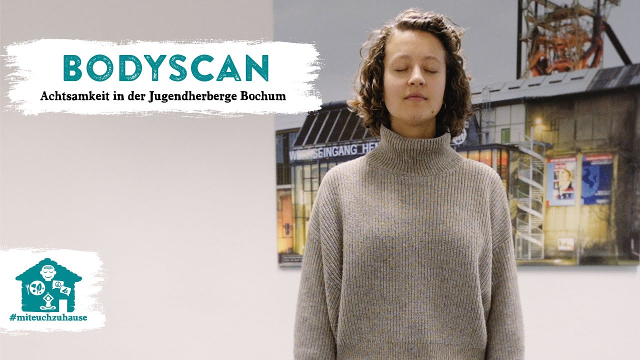 Achtsamkeit &uuml;ben: Bodyscan f&uuml;r mehr innere Ruhe | 12 Min. angeleitete Meditation | #miteuchzuhause