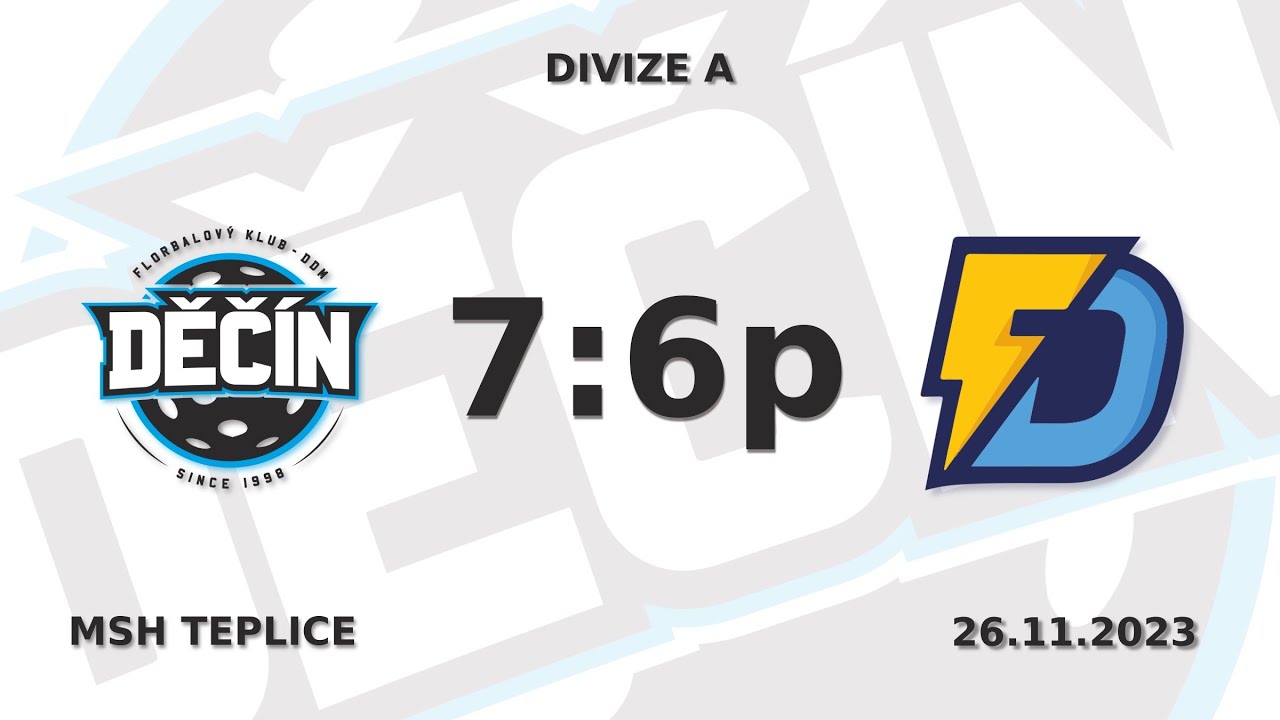 Sestřih utkání DIVIZE A Děčín vs. FD Teplice